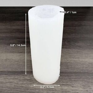 Heart‎ Shaped Candle Mold Silicone Crafting Supplies for DIY Projects